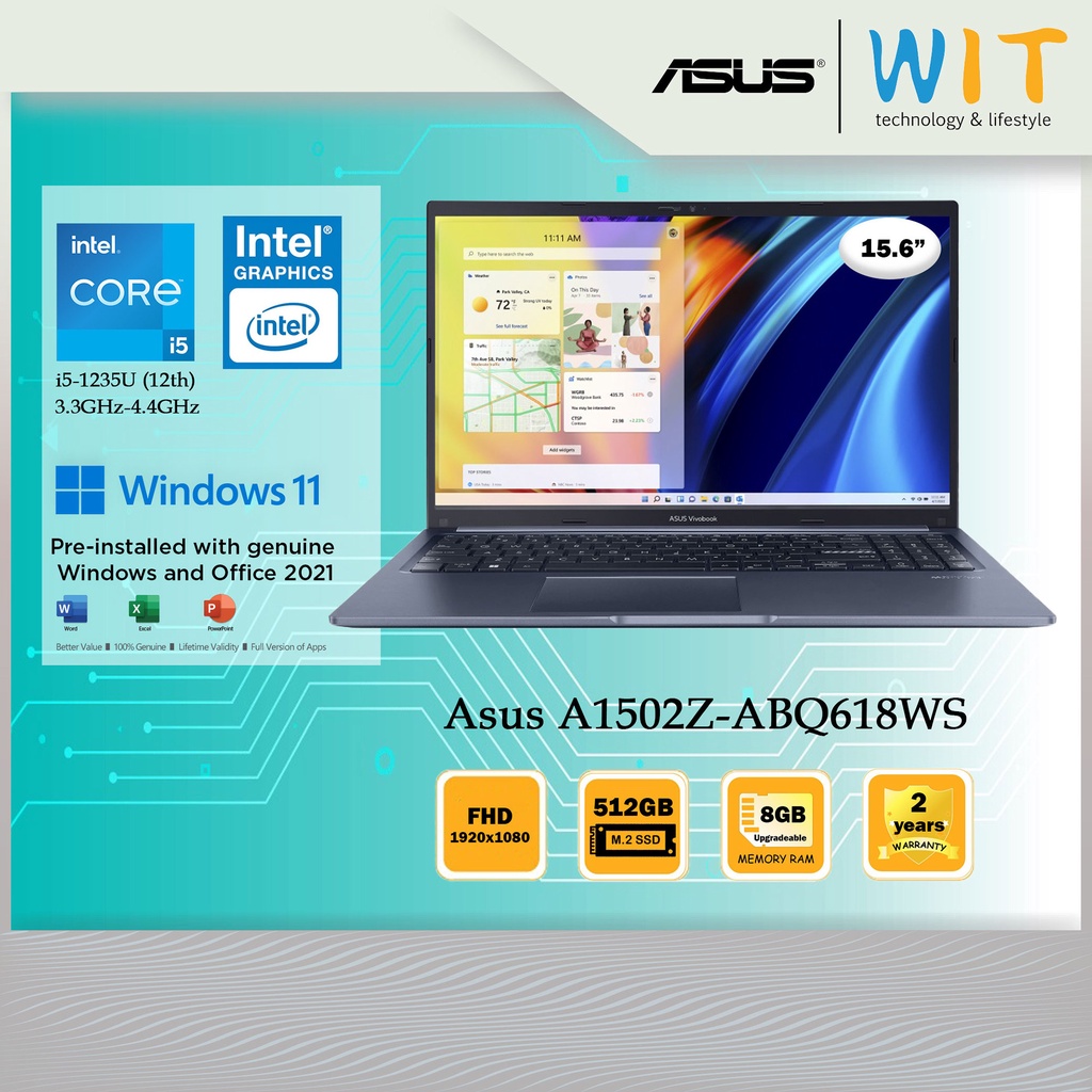 asus vivobook 15 a1502z