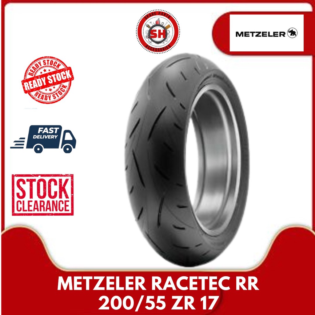 [CLEARANCE STOCK] METZELER RACETEC RR 200/55 ZR 17 (TAHUN 2016 ...