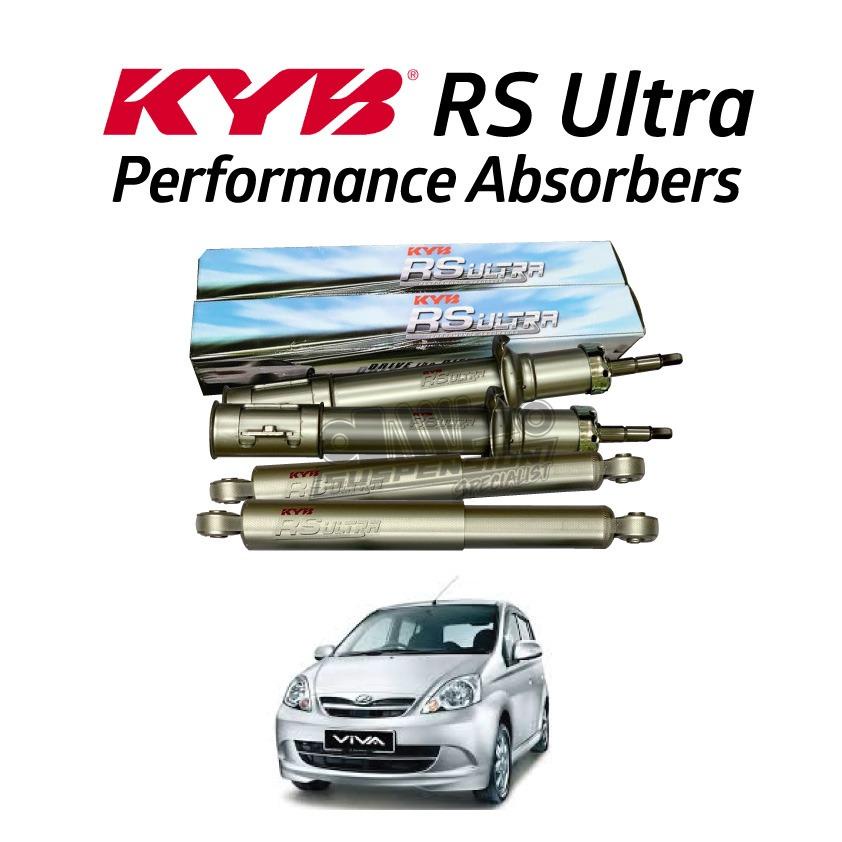 Perodua Viva Front And Rear Set Absorber Kyb Rs Ultra Shopee Malaysia