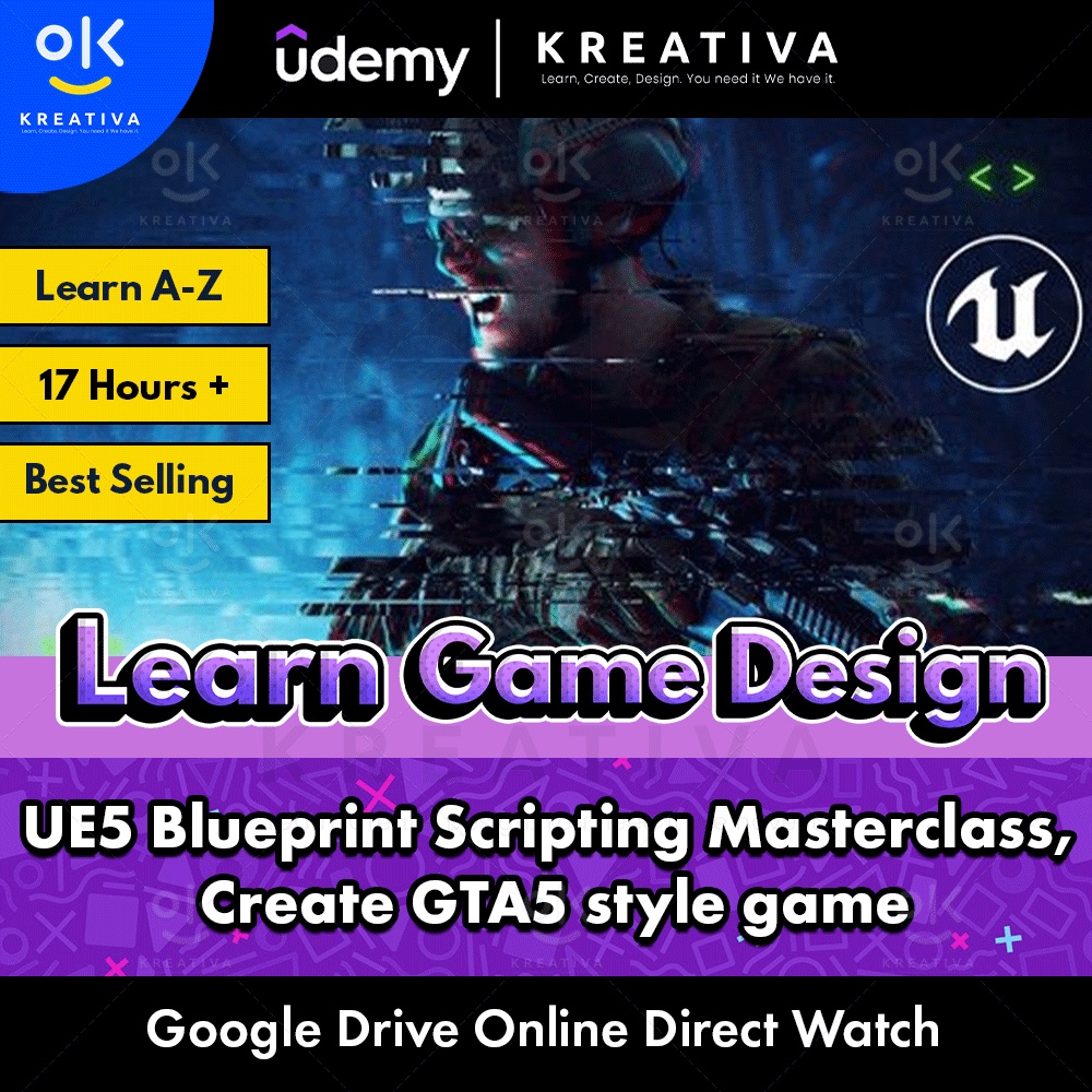 Learn Game Design With Unreal Engine - Video Course - UE5 Blueprint ...