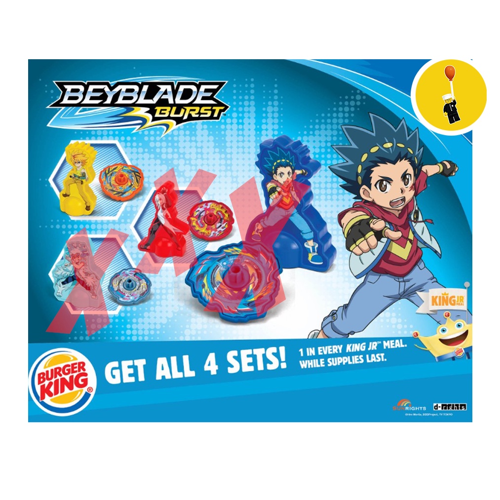 Burger King Toys 2019 Beyblade Burst toys (Oversea)(Condition as photo ...