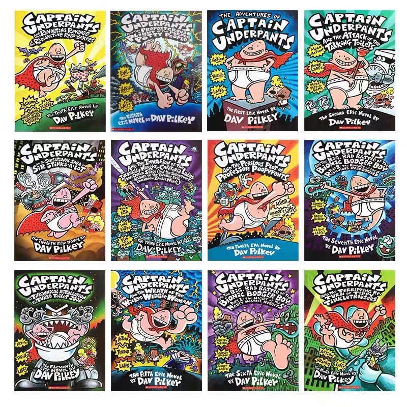 captain underpants series list