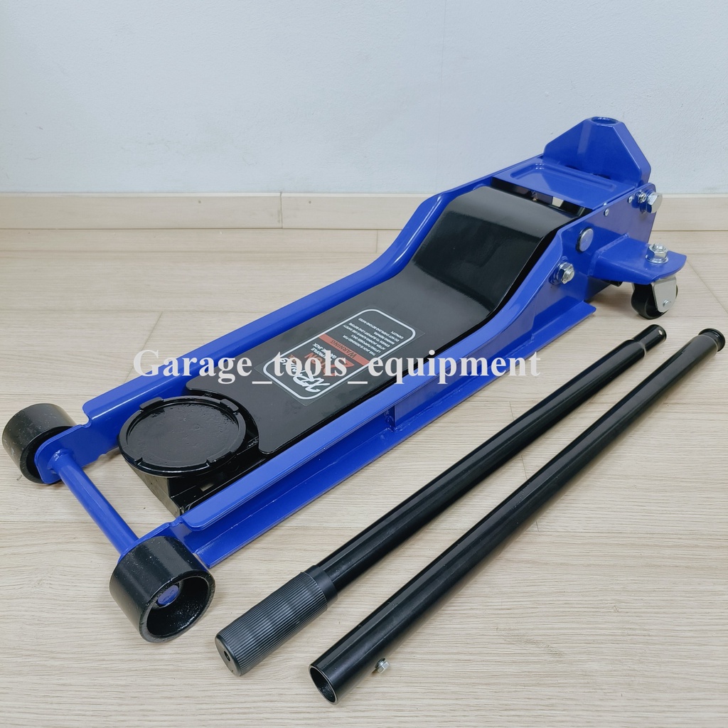 XR 2 Ton Ultra Low Profile Garage Jack With Dual Pump For Rapid Lifting 80635mm 48Kg