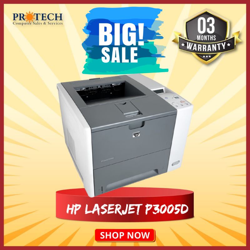 HP LASERJET P3005D HEAVY DUTY PRINTER (REFURBISHED) Shopee Malaysia