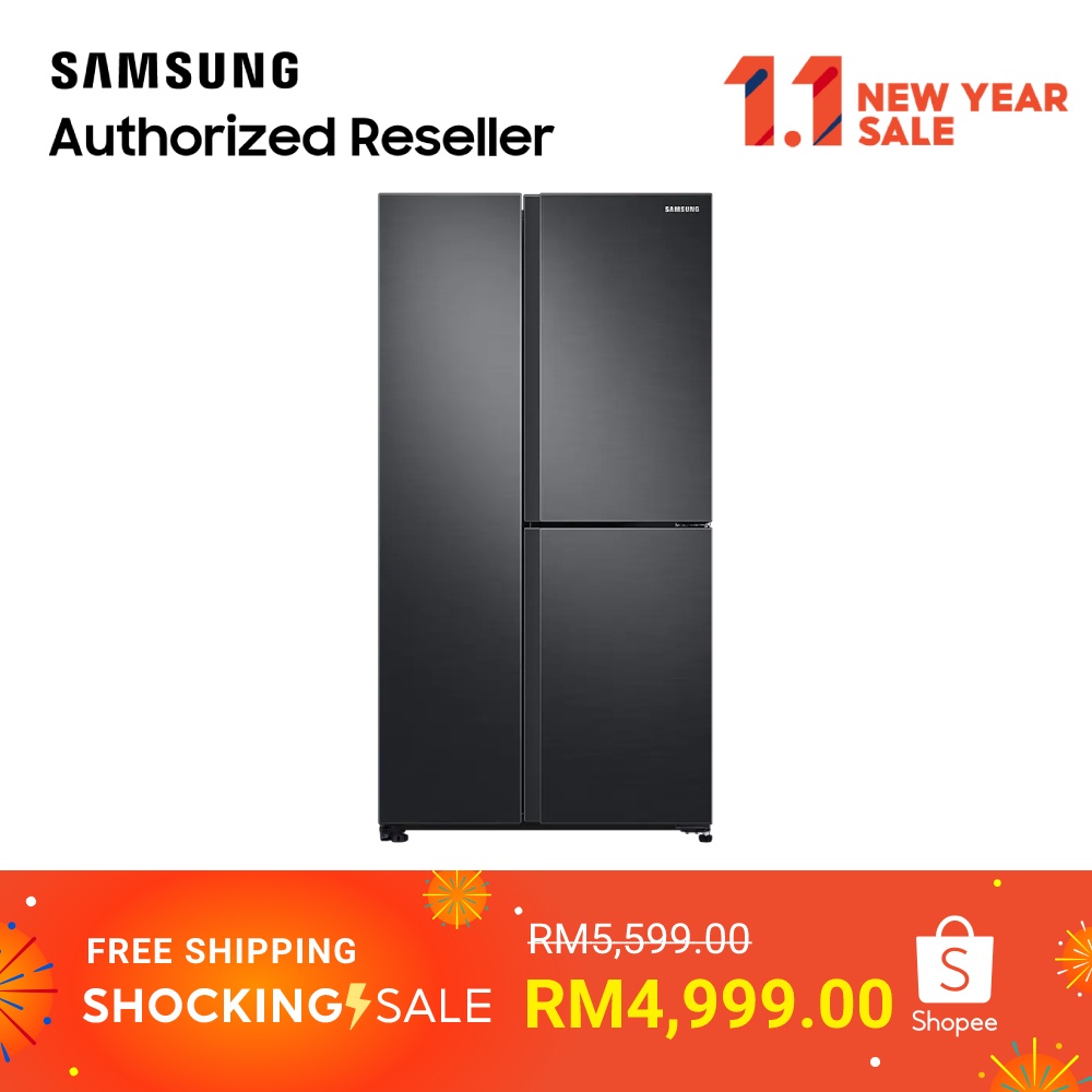 Samsung SidebySide Flexzone Refrigerator (670L) SAMRS63R5591B4 Shopee Malaysia