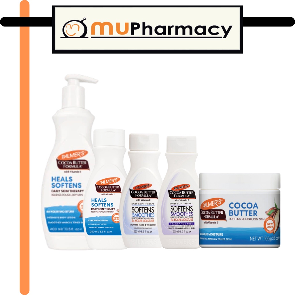 Palmer's Cocoa Butter Formula Softens Smoothes Lotion 50ML/250ML/400ML+Free50ML Fragrance Free