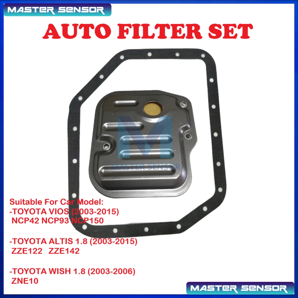 ATF Auto Transmission Filter Set Toyota Vios NCP42 NCP93 NCP150 / Altis