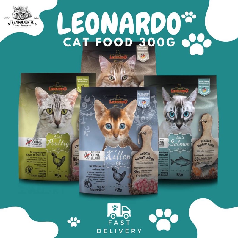 Leonardo Cat food Grain Free 300g Shopee Malaysia