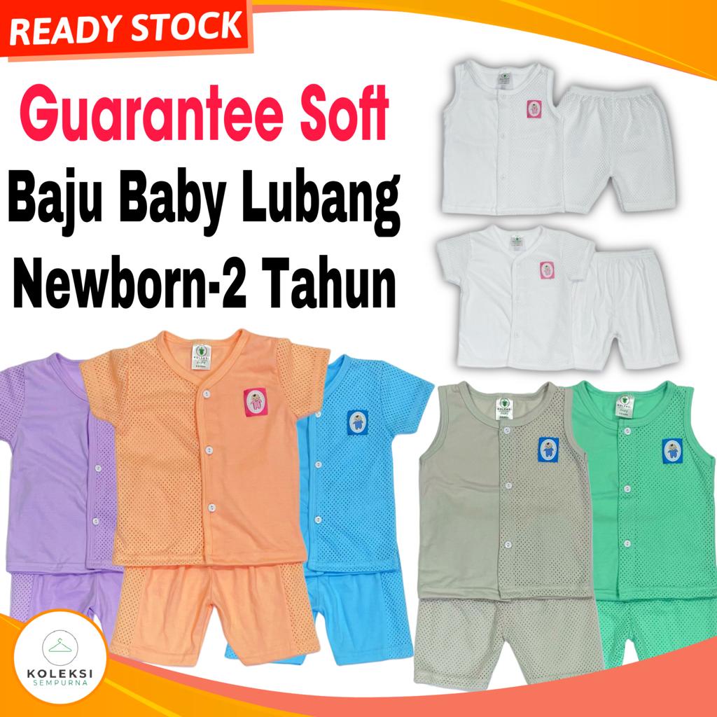 KOLEKSI SEMPURNA Eyelet Baby Clothing Baby Clothes Pakaian Harian Baby Boy Clothing Baju Baby Newborn Bayi Baju Lubang