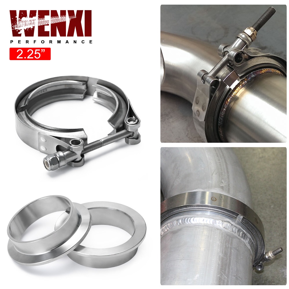2.25" V Band clamp flange Kit (Stainless Steel 304 Clamp SUS304 Flange