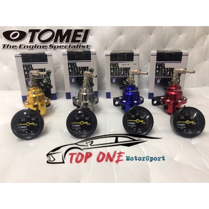 TOMEI FPR Fuel Pressure Regulator Version 2 Include Convex Lens Meter