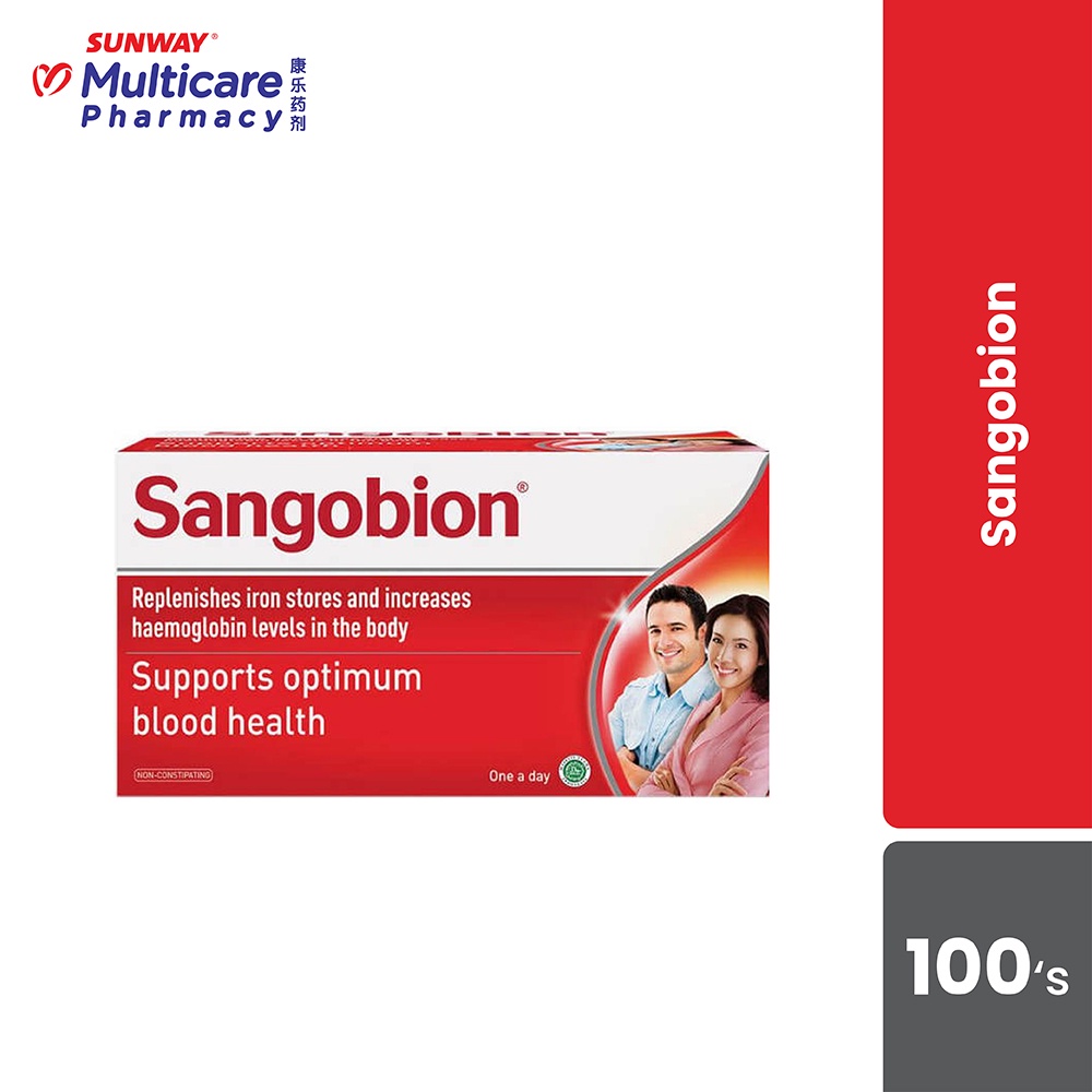 Sangobion Capsule (28's/100's) Shopee Malaysia