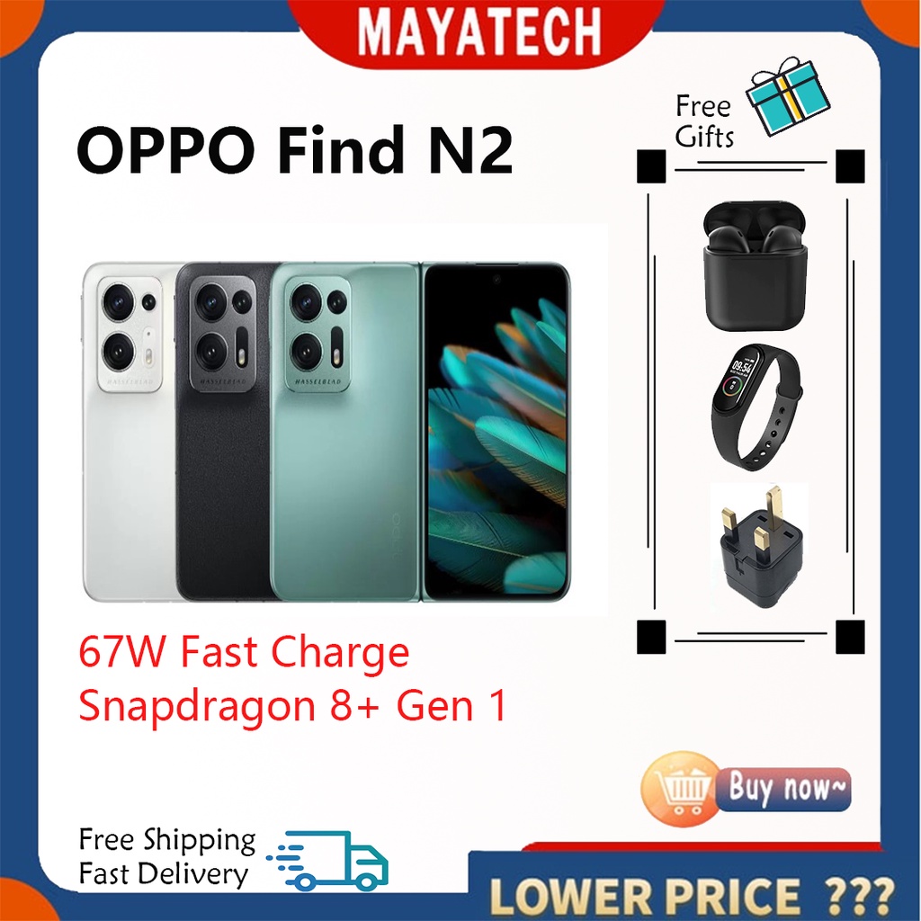 Brand New Oppo Find N2 Snapdragon 8+ Gen 1 Foldable phone Dual SIM OPPO Find N2 5G Phone