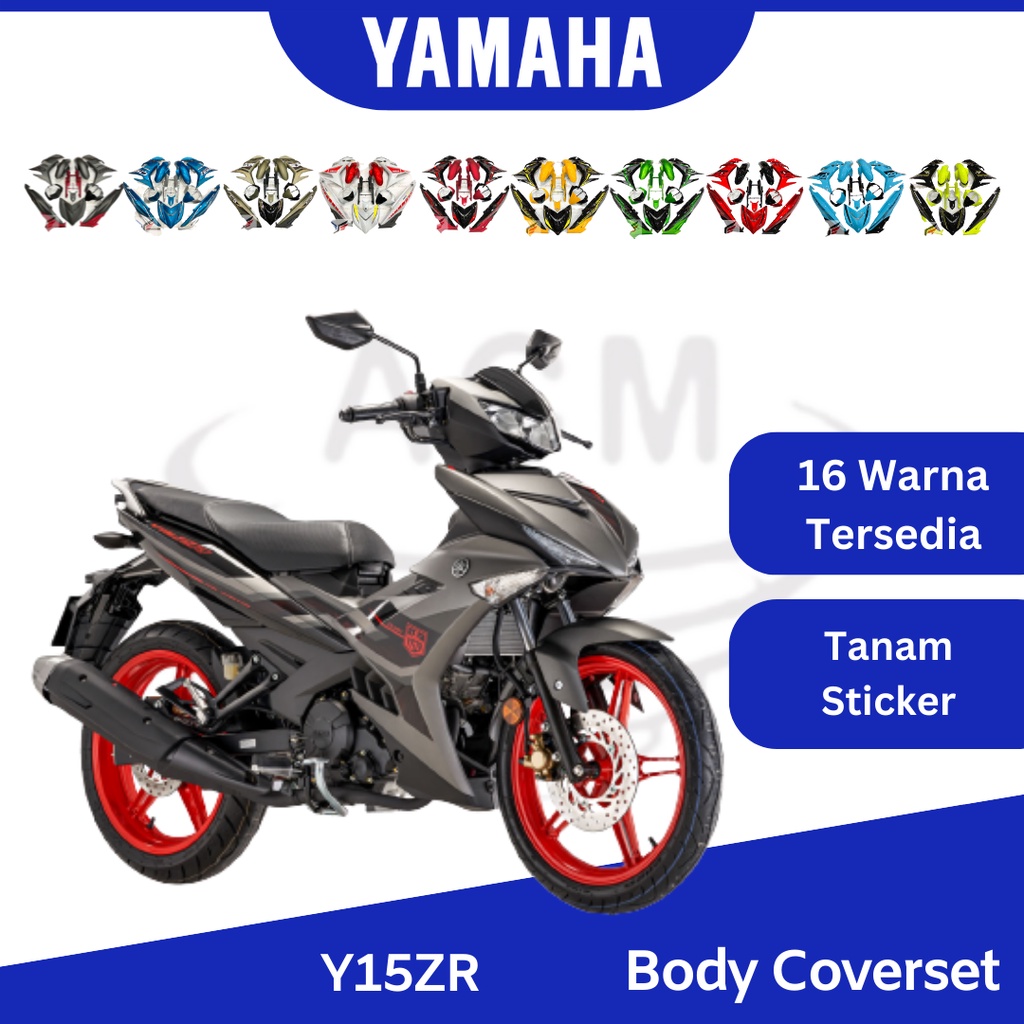 YAMAHA Y15ZR V1 V2 Exciter Thai Four Kings SNIPER 2022 Body Cover Part