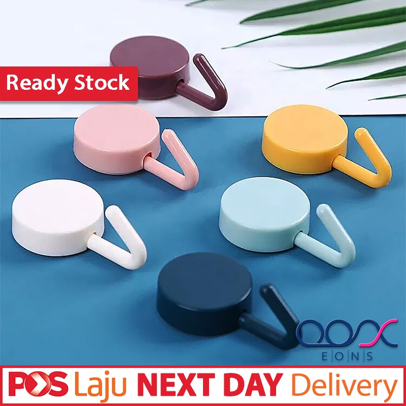 WATERPROOF Mini Wall Hook Hanging Rack Keys Holder Clothes Umbrella Hanger Bathroom Kitchen Living Room Organizer