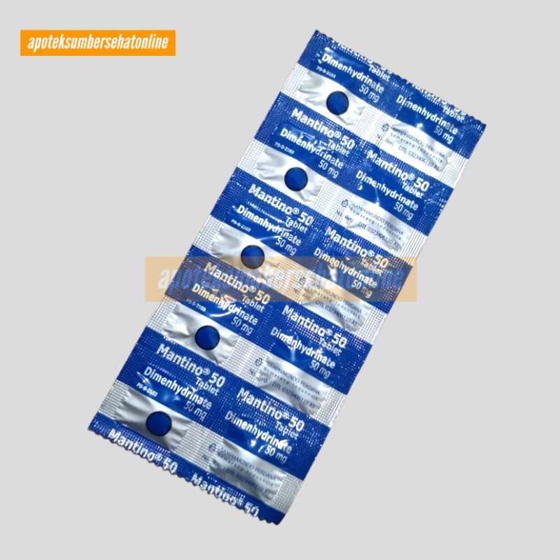 Mantino 50mg 10pack Strip Helps Prevent And The Symptoms Of