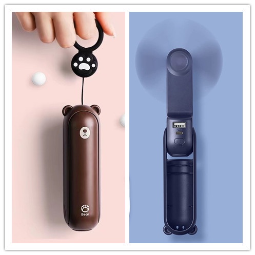 kipas mini Portable fan rechargeable hand fan battery Handheld Foldable mini usb fan camping small fan electric car fan Folding Lazy kipas mini usb kipas rechargeable 充电风扇手持小风扇