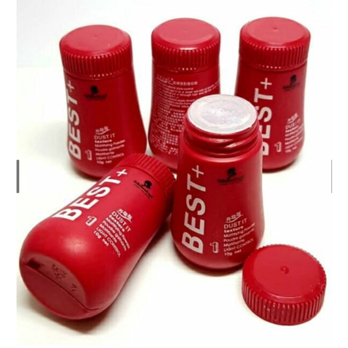 Styling Hair Powder Men Best+ Dust It Bedak Serbuk Pengeras Rambut Lelaki Ganti Minyak Spray Powder Hair Powder