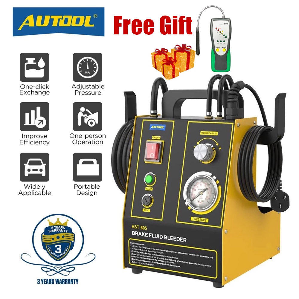 AUTOOL AST605 Car Pulsating Brake Oil Changer Single Clutch Slave