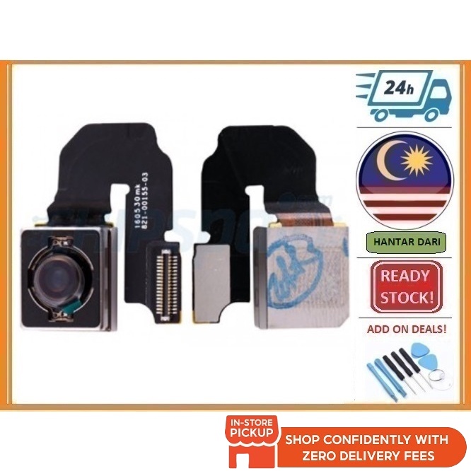 BSS Compatible For IP 6S / 6S Plus Rear Main / 3G Front Camera + Sensor  Lens Sparepart | Shopee Malaysia