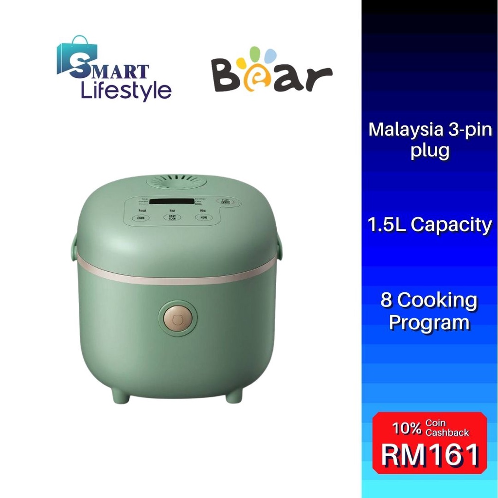 Bear Smart Rice Cooker BRC-GW30L (1.5L)