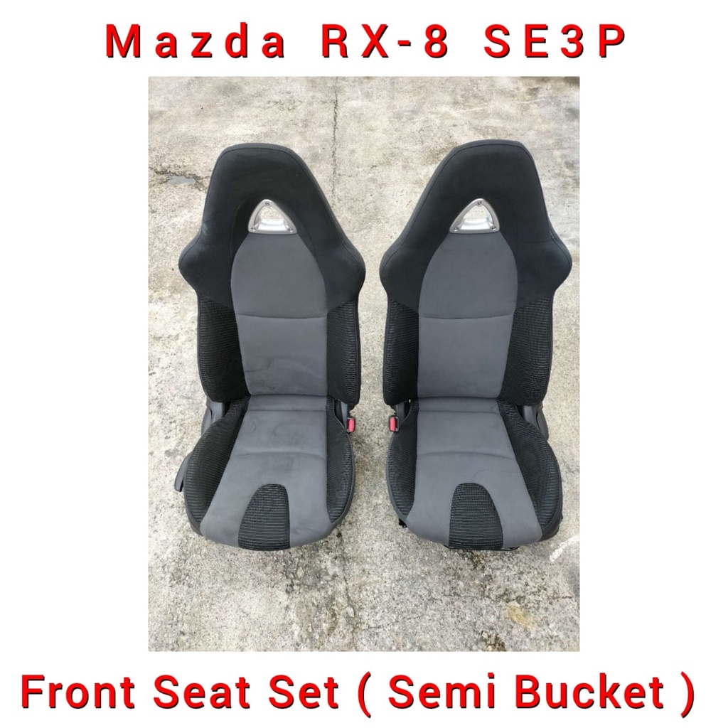 Mazda RX8 SE3P Front Semi Bucket Seat Set ( RX8 ) / Car Seat / Kusyen