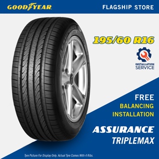 peddelen Dankzegging middelen Installation Provided] Goodyear 195/55R15 Assurance TripleMax 2 Tyre (Worry  Free Assurance) - Persona / Waja | Shopee Malaysia