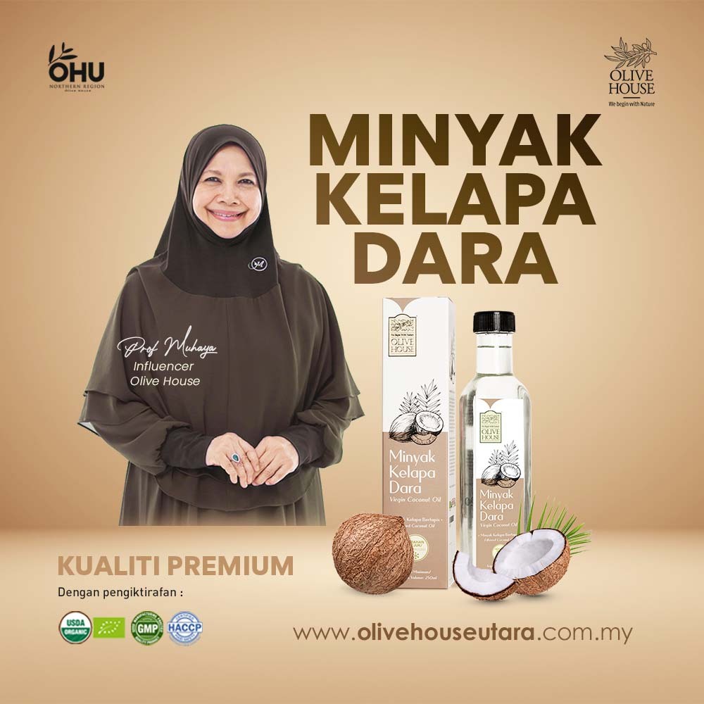 Minyak Kelapa Dara Olive House Virgin Coconut Oil 100 Original From