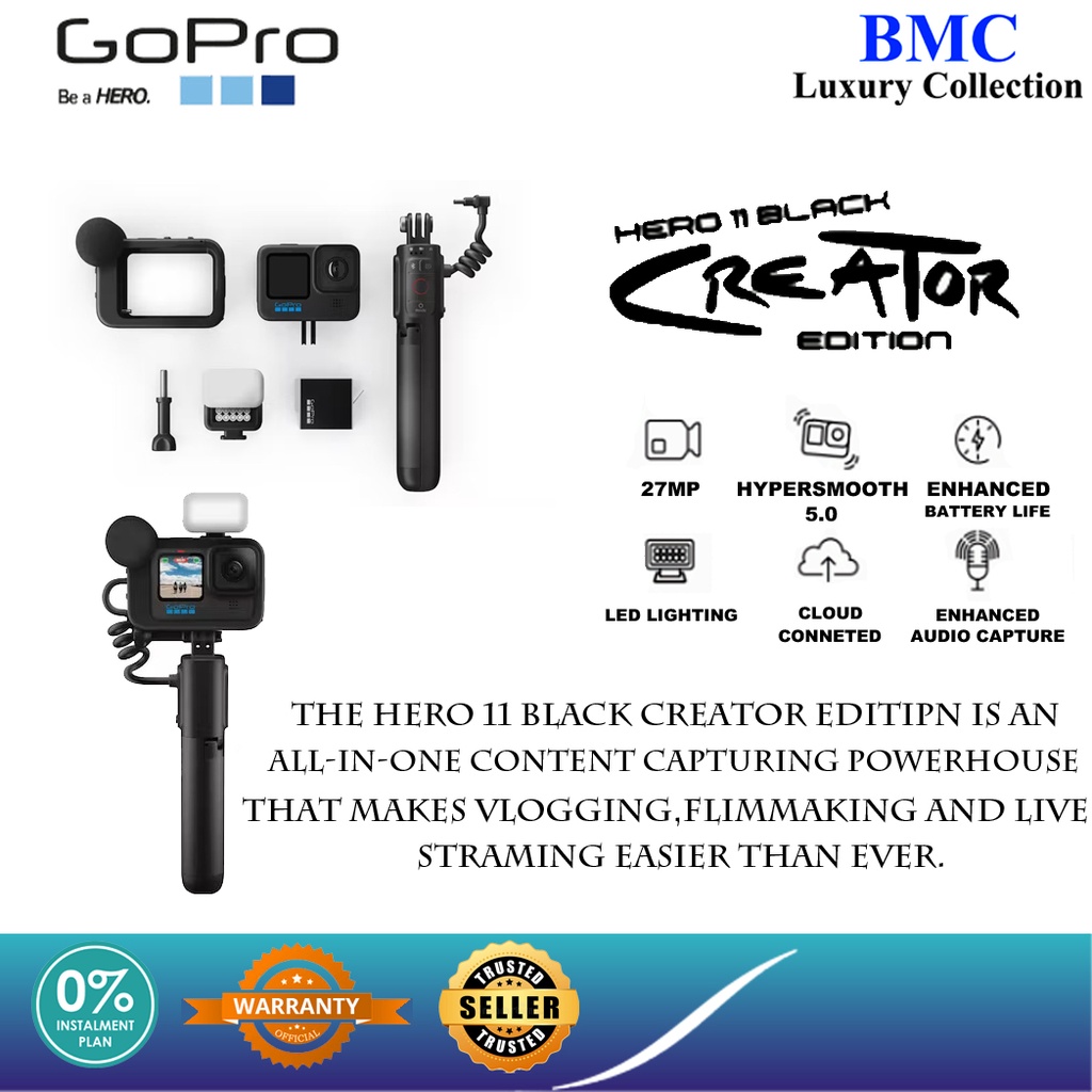GOPRO HERO 11 CREATOR EDITION (NEW) Shopee Malaysia