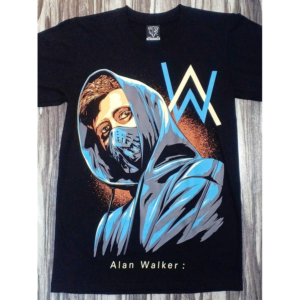 19R331 ALAN WALKER ENGLISH NORWEGIAN DJ 2019 COVER TRIBUTE TO EDM LEGEND NTS ORIGINAL NEW TYPE SYSTEM COTTON T-SHIRT