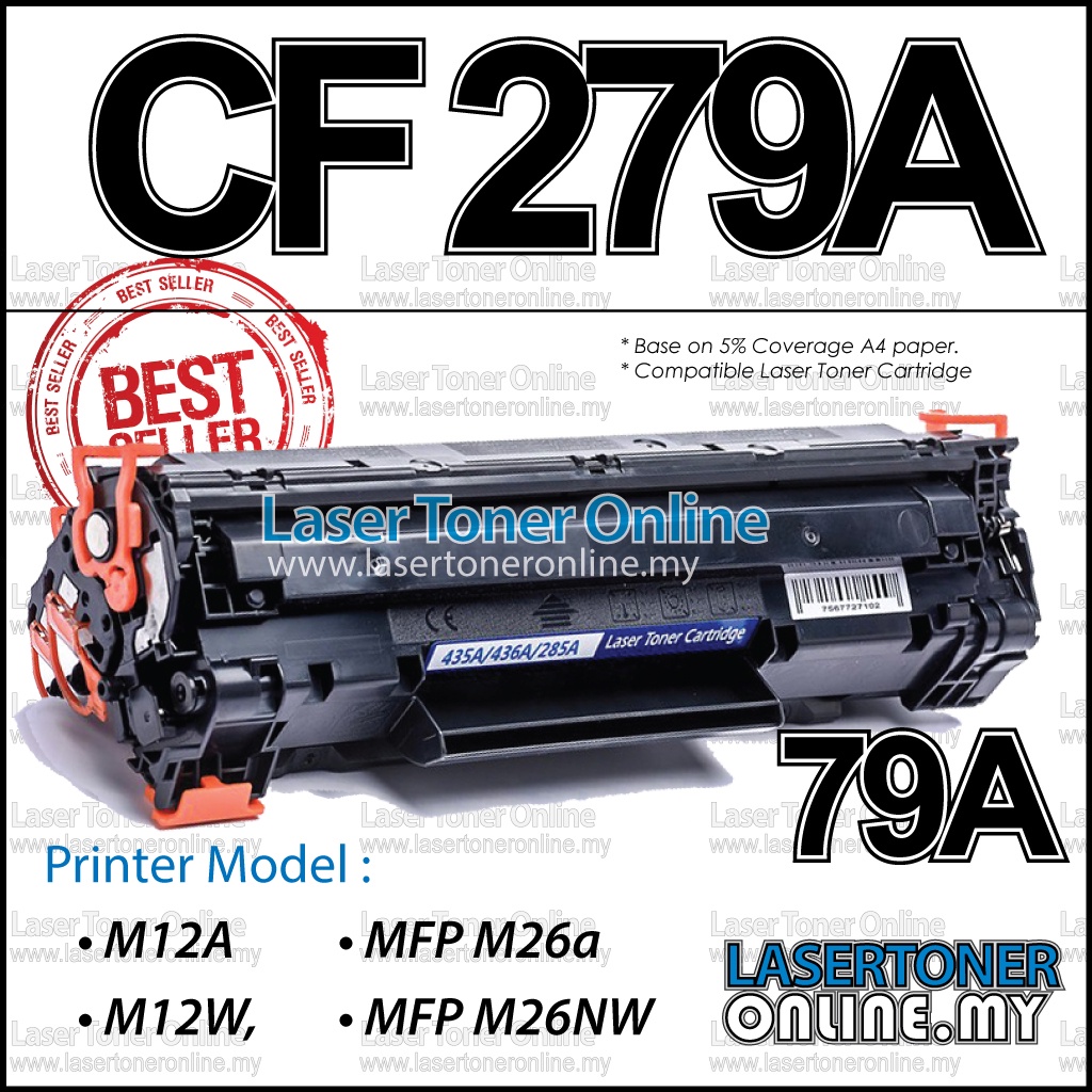 Compatible To HP Laserjet pro CF279A 279 CF-279A 279A 79A CF-279X CF279X M12a M12w MFP M26a M26nw Laser Printer