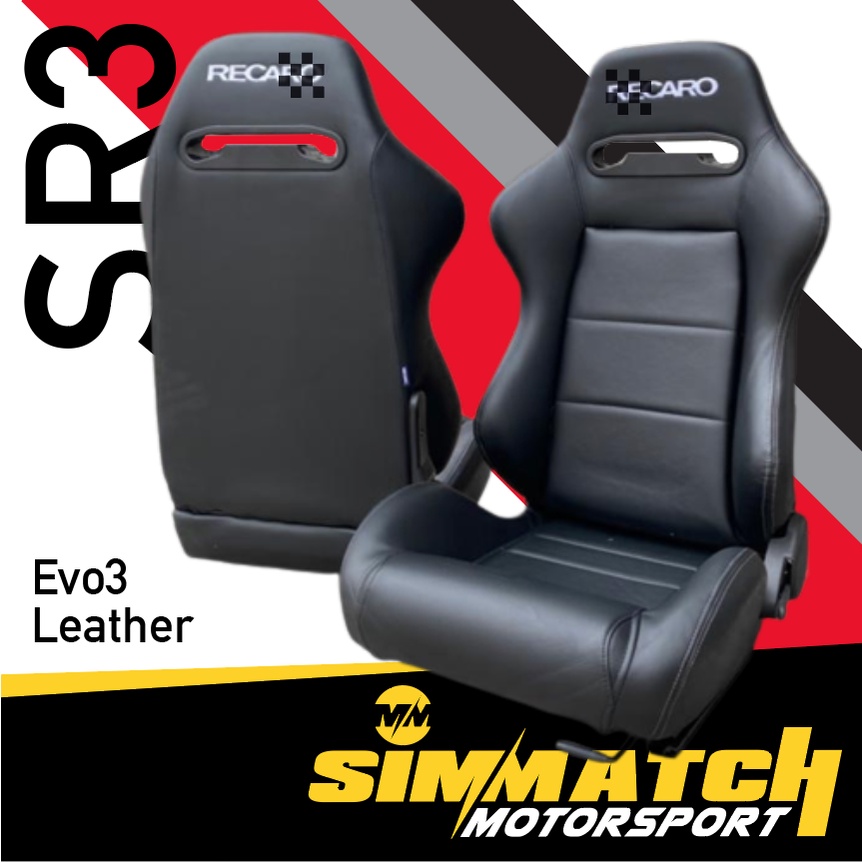 Recaro SR3 EVO3 Evolution Bucket Racing Seat Wira Evo Lancer Sport Seat