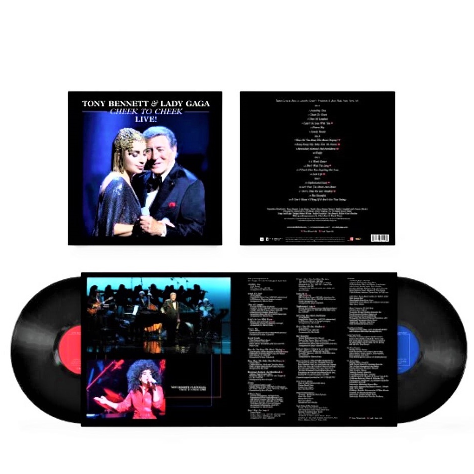 Tony Bennett & Lady Gaga - Cheek To Cheek Live ! Vinyl ( 2 LP )