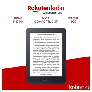 Kobo Libra Color Liseuse Kobo Nia Renouvelée - Écran 6 Pouces Antireflet - 8 Go - WiFi - Technologie Carta E Ink - Noir écran Antireflet