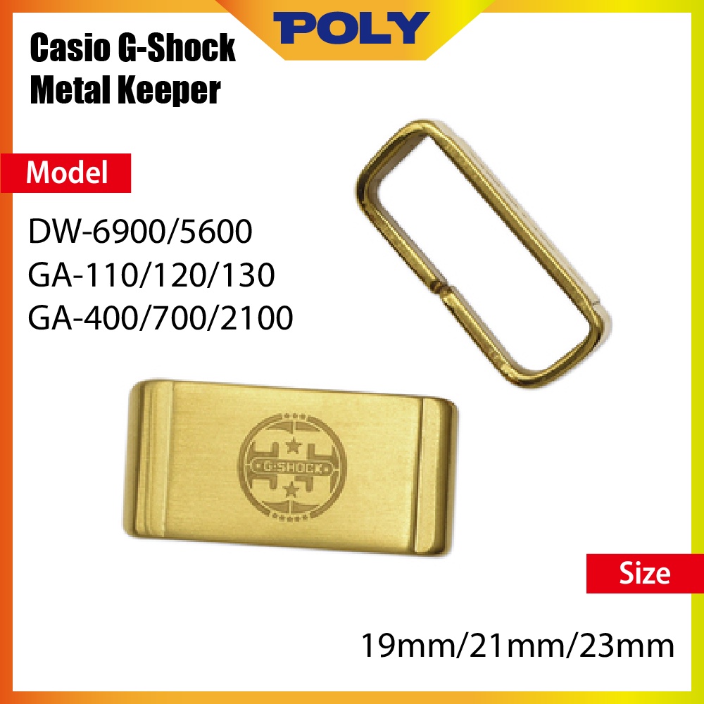 Watch Band Locker Ring Casio Gshock Metal Keeper Jam Tali Keeper DW6900 ...