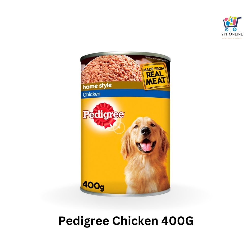 PEDIGREE Dog Food Can - Chicken (400g) | Shopee Malaysia