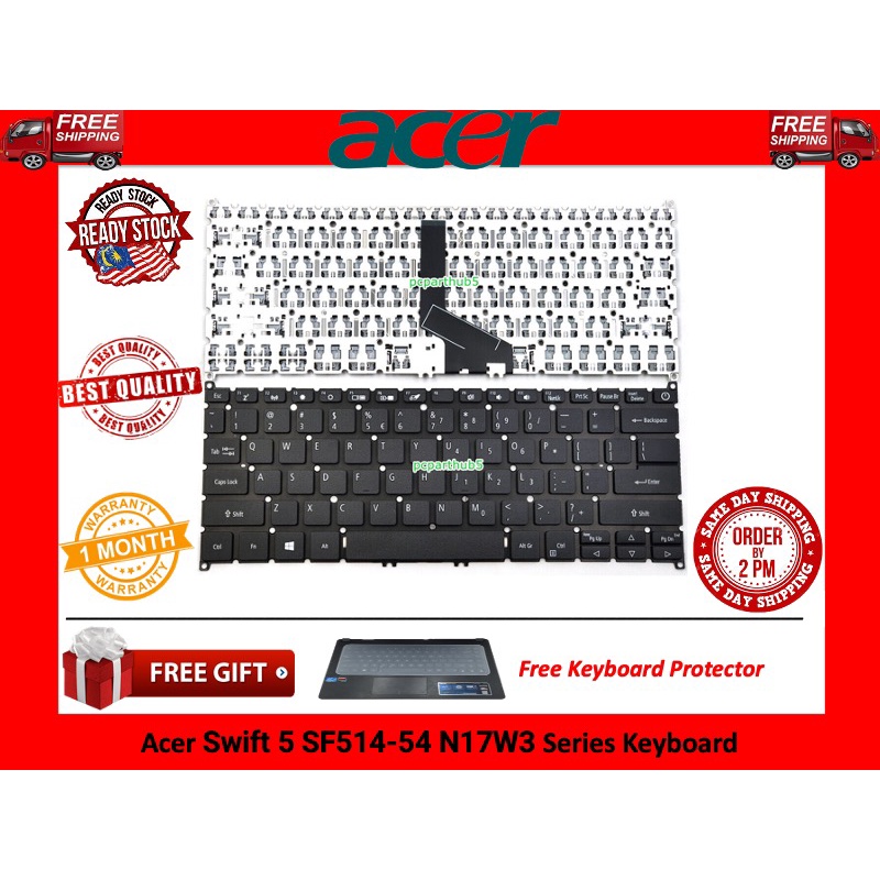 Touche De Clavier De Remplacement Pour Acer Swift 3 - Modèles SF514-52TP, SF313-51, Etc. - Vente à L'unité (occasion)