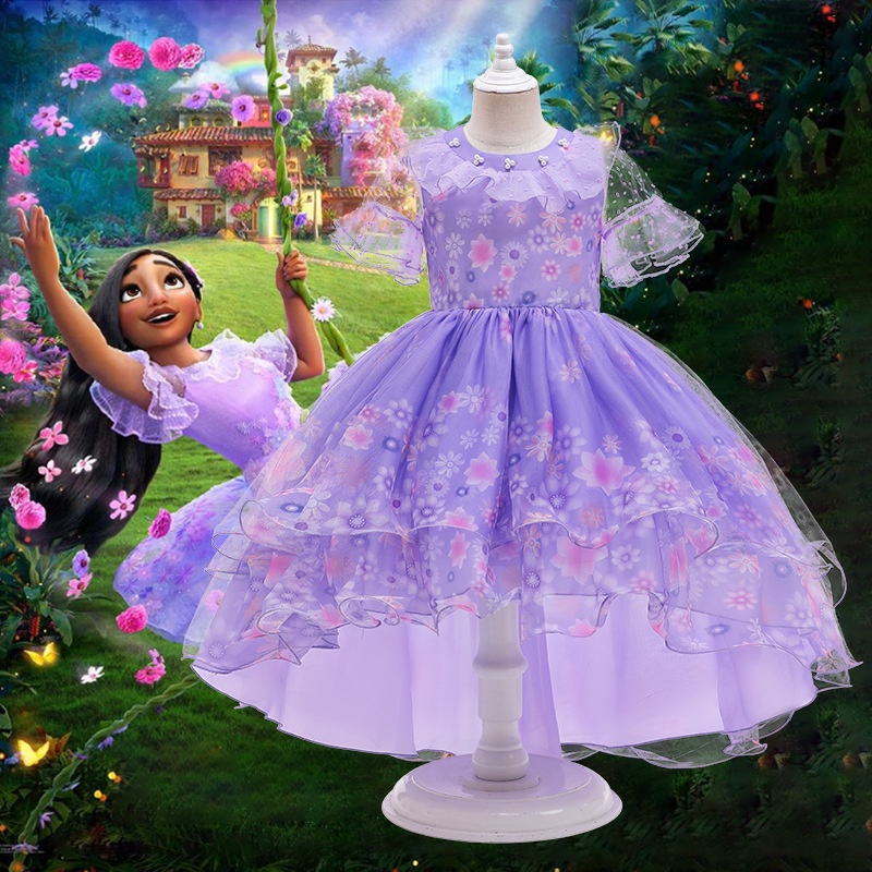 [Fitrhino] Isabella Encanto Cosplay Princess Costume Mirabel Purple
