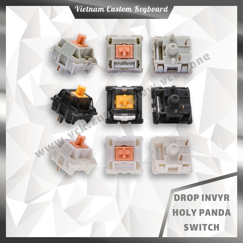 Holy Panda Switch Invyr X Drop Legendary Switch Hp Gateron Akko