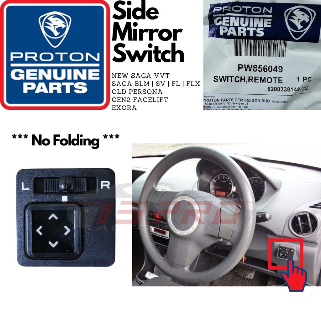 Proton New Saga VVT BLM FLX Old Persona Exora Gen2 Facelift Genuine