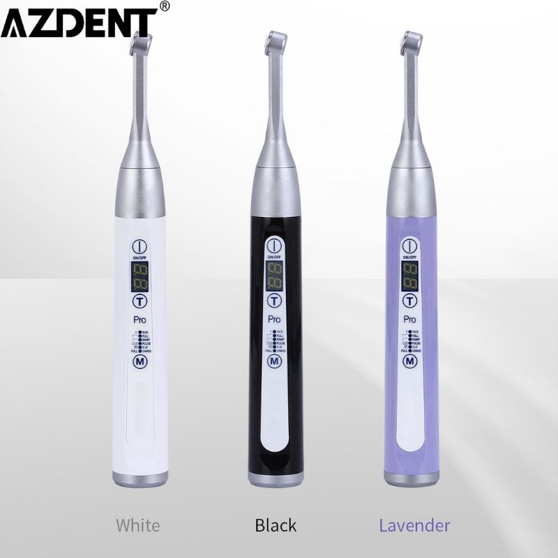 AZDENT Dental Wireless LED PRO105 Curing Light Lamp 1 Second Curing High Power Wide Shopee