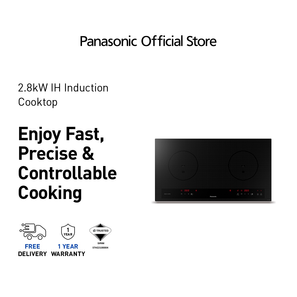 PANASONIC KY-A227EKSK Induction Cooktop IH 5600W 74CM Built In Cooktop Electric Stove IR Sensor Periuk Induksi 电磁炉