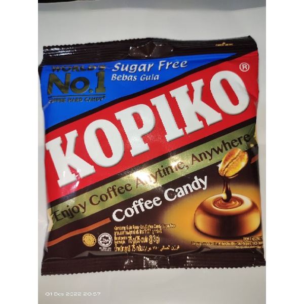 KOPIKO Sugar Free Coffee Candy - 75g | Shopee Malaysia