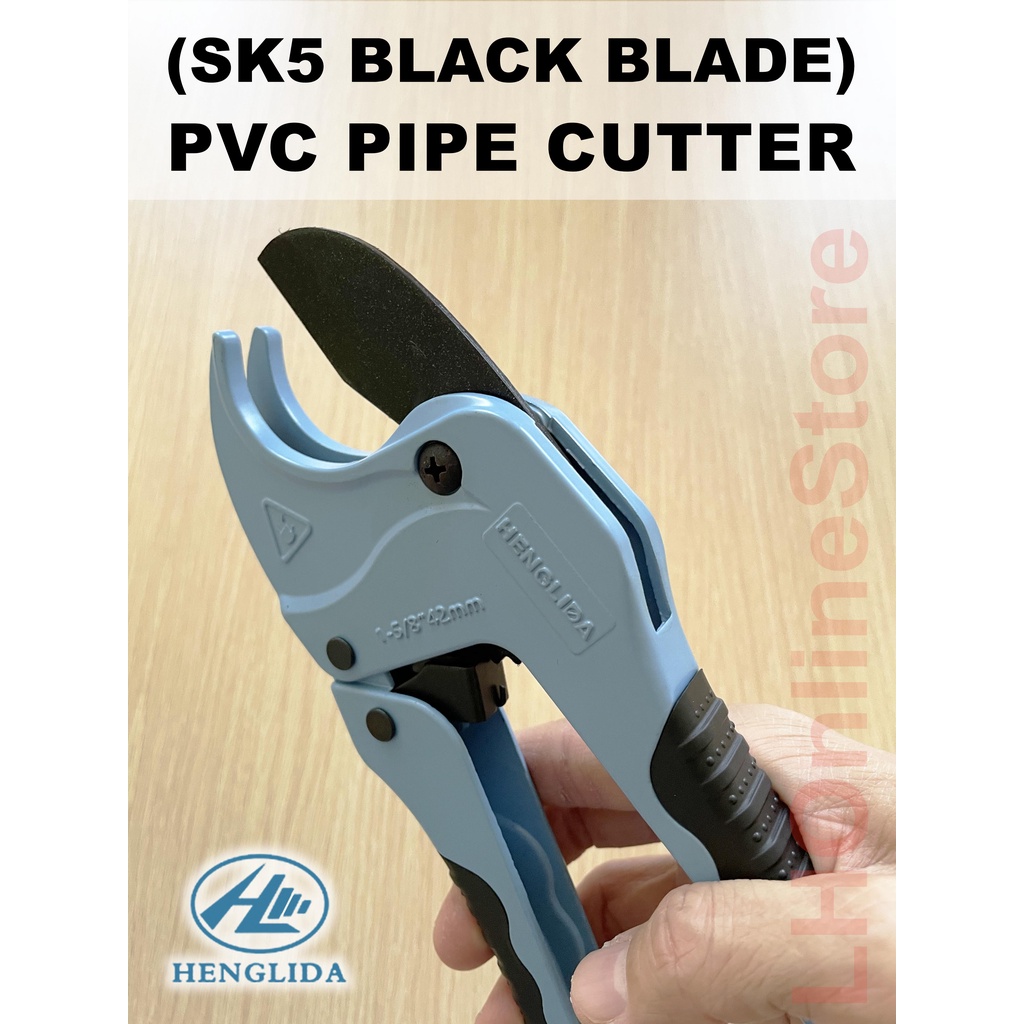 (SK5 Black Blade)42mmHenglida PVC Pipe Cutter/UPVC Pipe Cutter/POLY