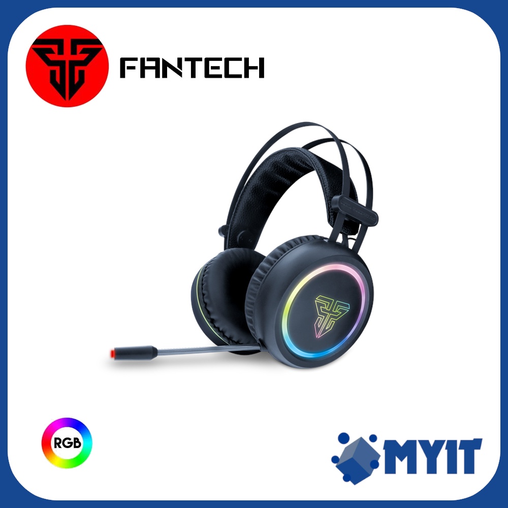 Fantech HG15 Captain 7.1 Gaming Headset Virtual Surround Sound USB ...