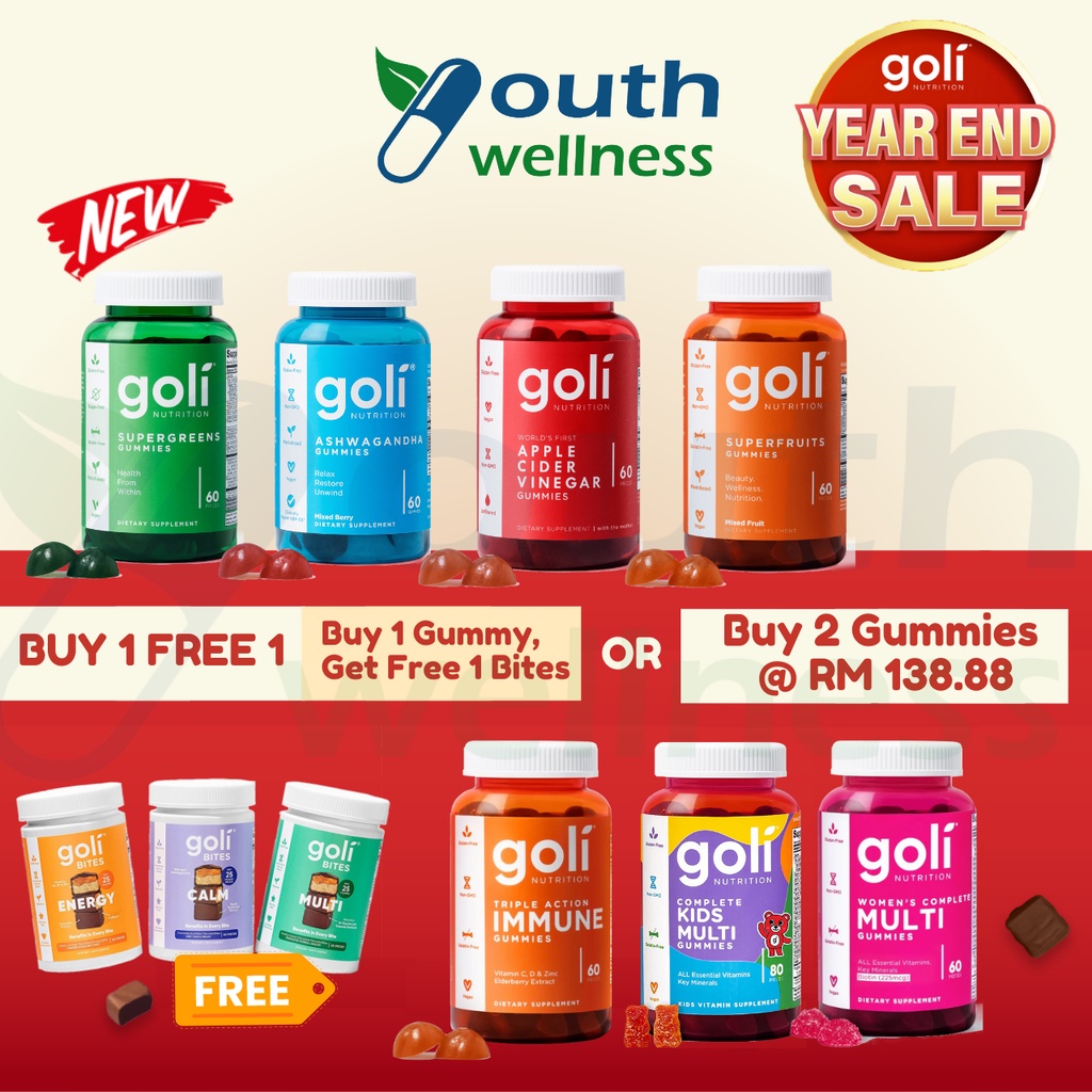 Goli Gummies Apple Cider Vinegar Ashwagandha Superfruits