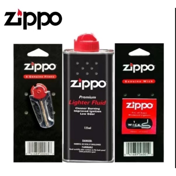 Zippo Fluid Set (fluid+flints+wick) Shopee Malaysia