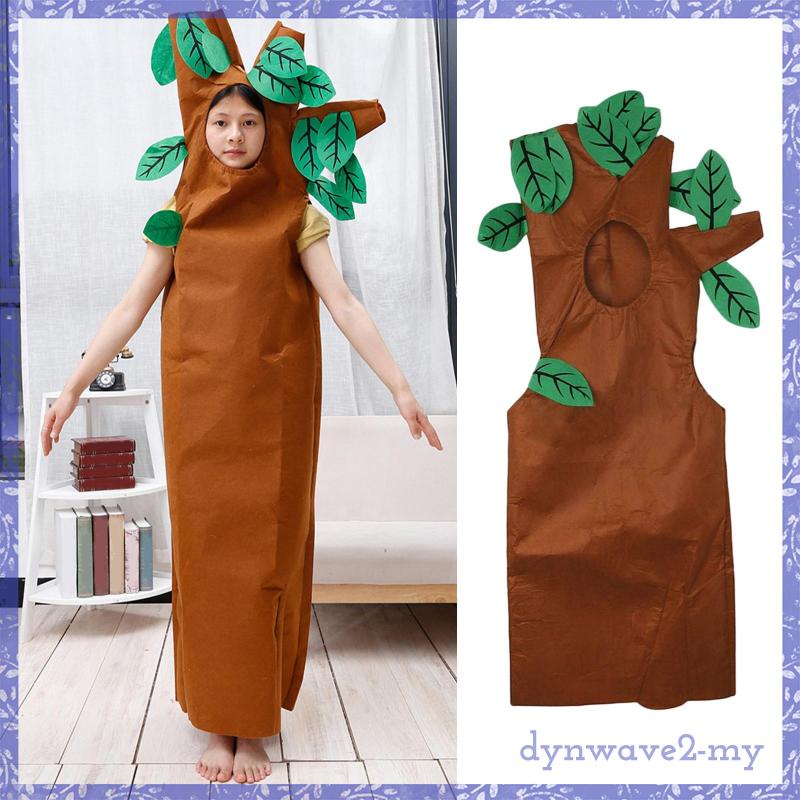 [DynwaveedMY] Funny Kids Trees Costume Clothes Clothing for Role Play Masquerade Birthday