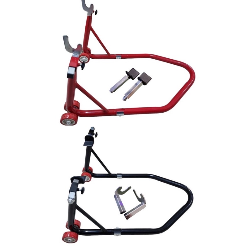 IMPORT PADDOCK STAND 2 IN 1 HEAVY DUTY / PADOCK MOTOR STAND BELAKANG