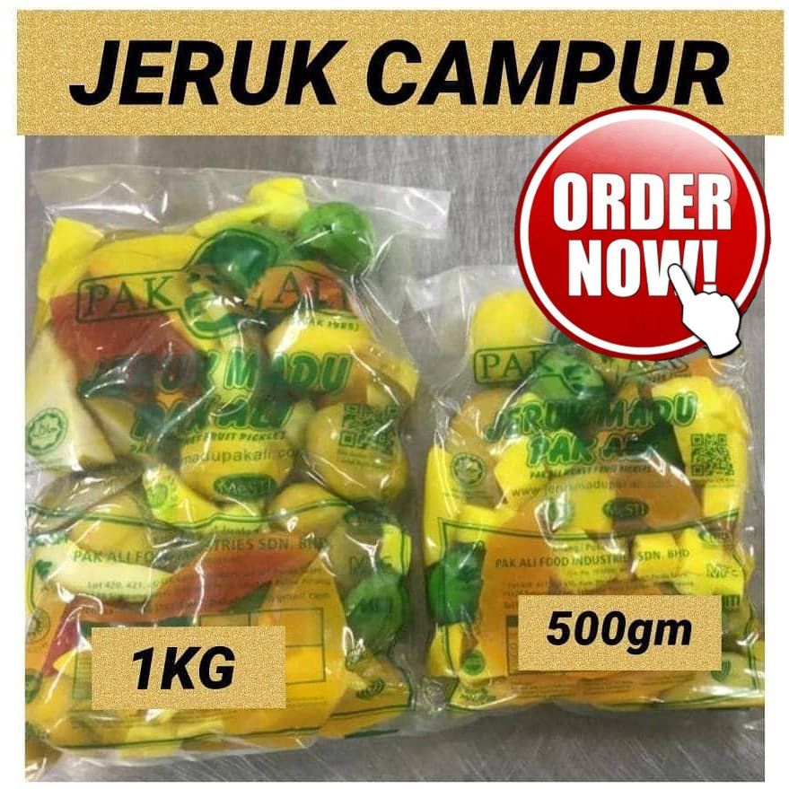 Penang Jeruk Madu Pak Ali Jeruk Campur 500g Shopee Malaysia